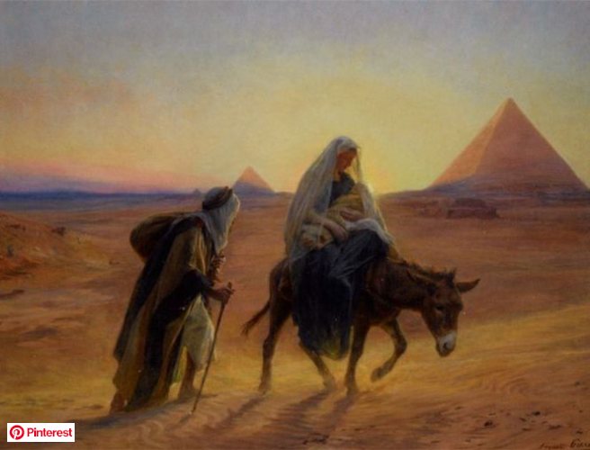 Huida a Egipto
